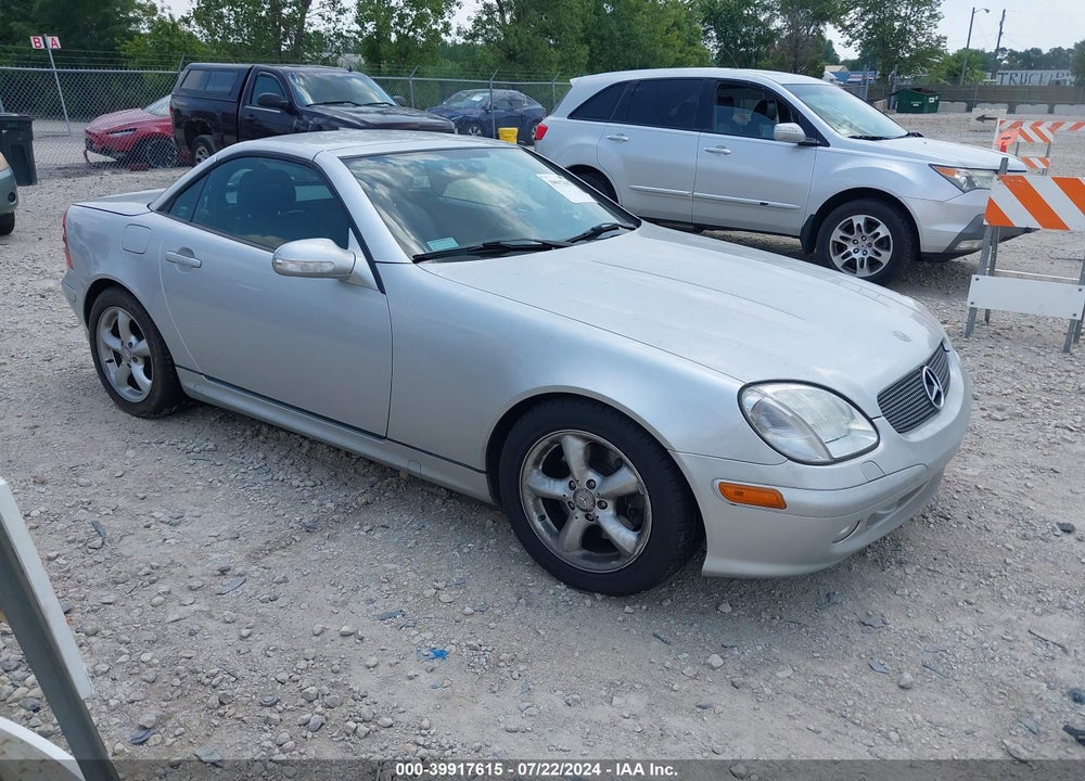 2001 MERCEDES-BENZ SLK 320 VIN: WDBKK65F01F225406