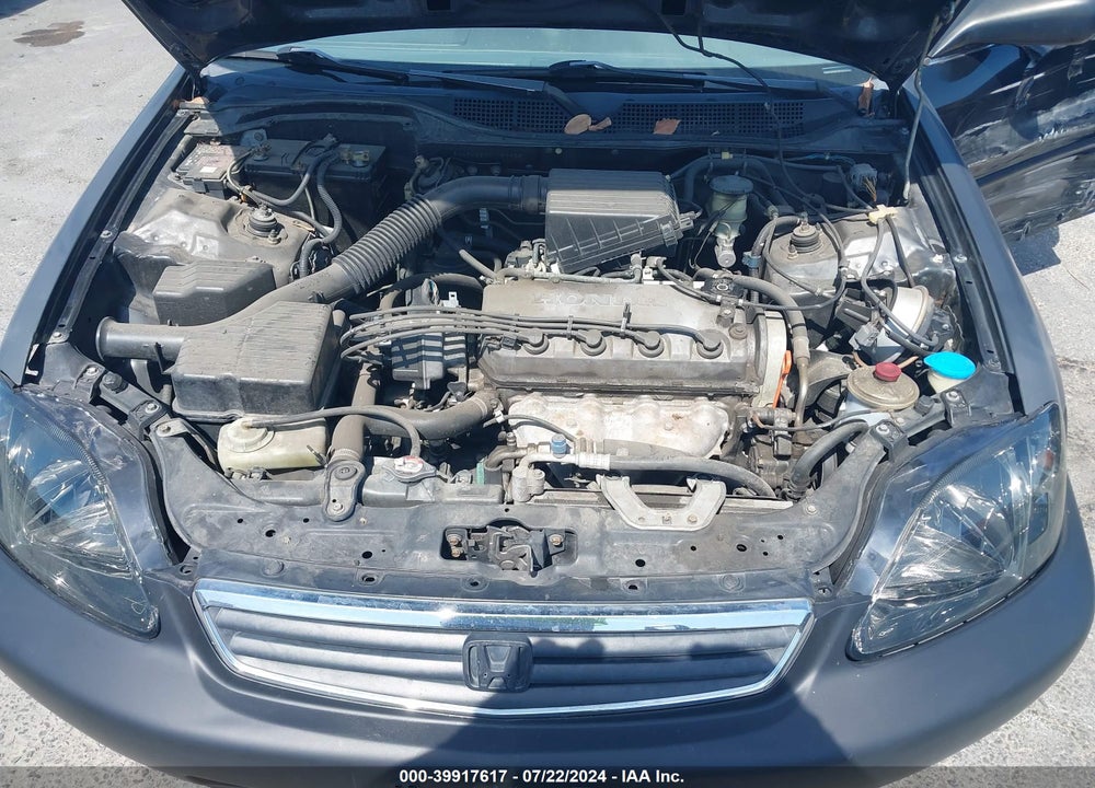 2000 HONDA CIVIC LX VIN: 2HGEJ6670YH599551