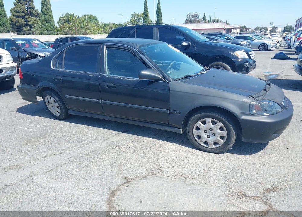 2000 HONDA CIVIC LX VIN: 2HGEJ6670YH599551