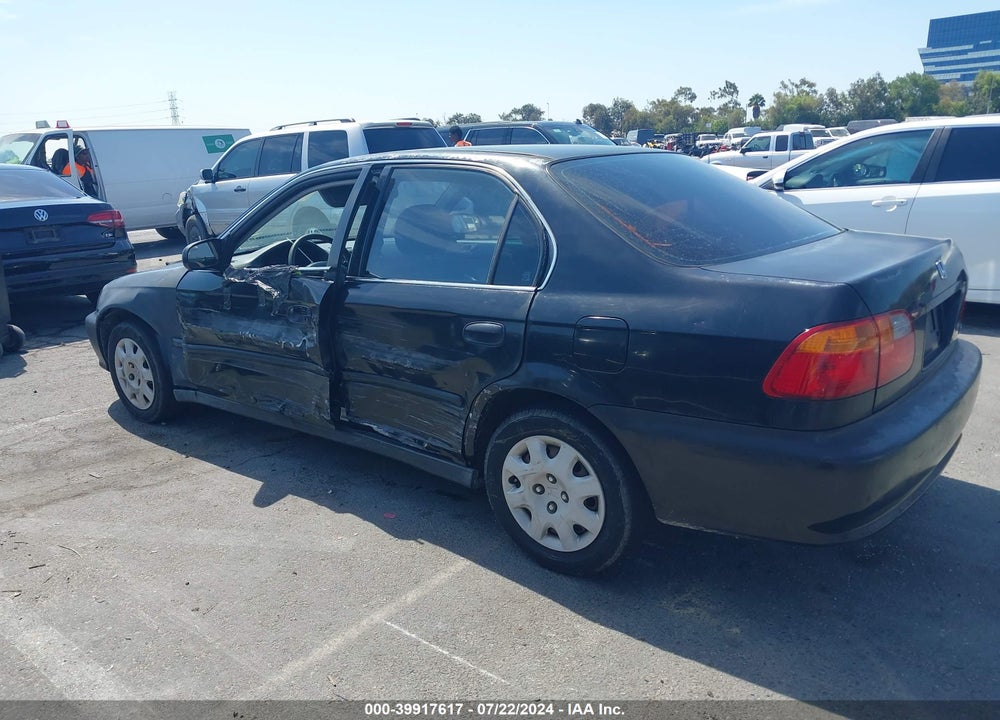 2000 HONDA CIVIC LX VIN: 2HGEJ6670YH599551