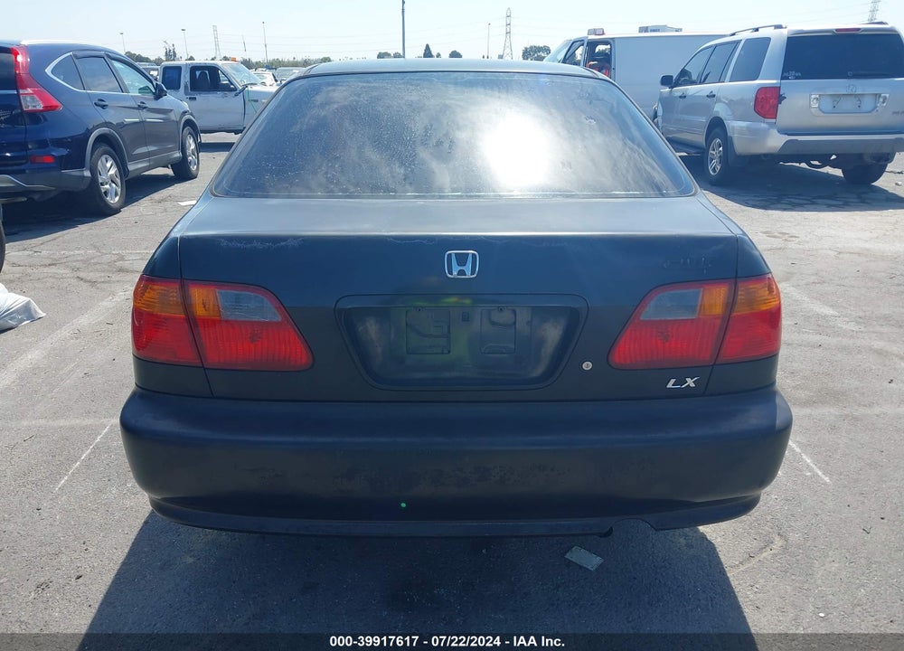 2000 HONDA CIVIC LX VIN: 2HGEJ6670YH599551