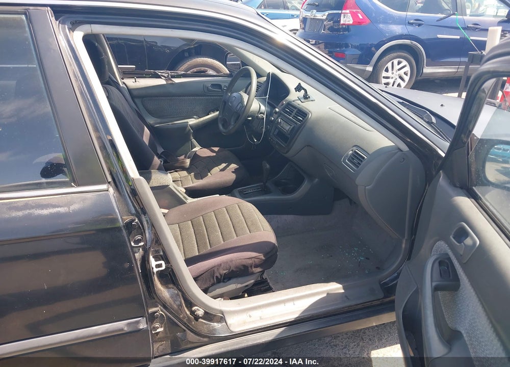2000 HONDA CIVIC LX VIN: 2HGEJ6670YH599551