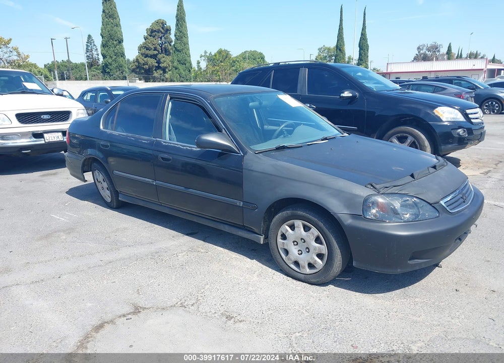 2000 HONDA CIVIC LX VIN: 2HGEJ6670YH599551
