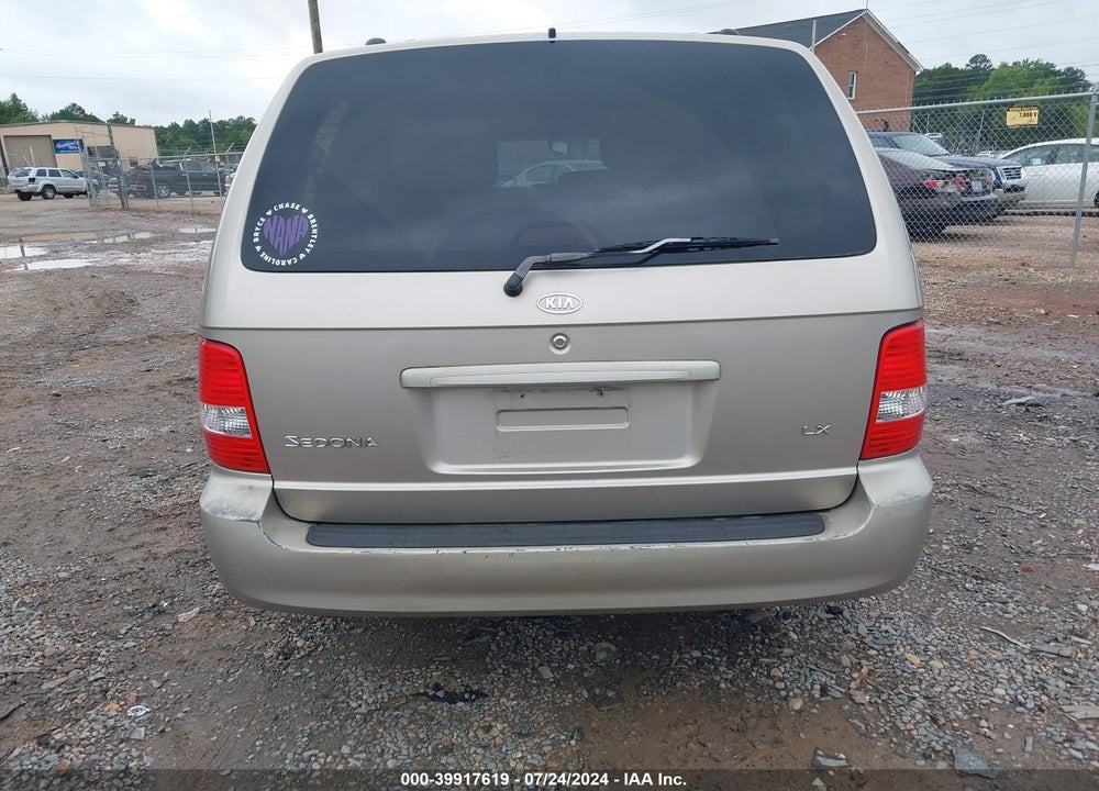 2005 KIA SEDONA EX/LX VIN: KNDUP131456646055