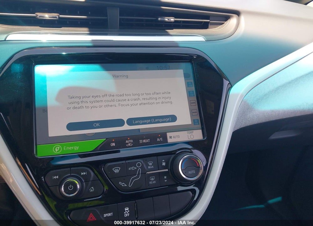 2019 CHEVROLET BOLT EV LT VIN: 1G1FY6S08K4142233