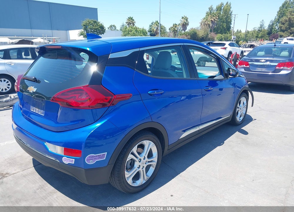 2019 CHEVROLET BOLT EV LT VIN: 1G1FY6S08K4142233