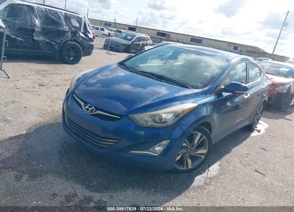 2015 HYUNDAI ELANTRA LIMITED VIN: KMHDH4AE0FU390638