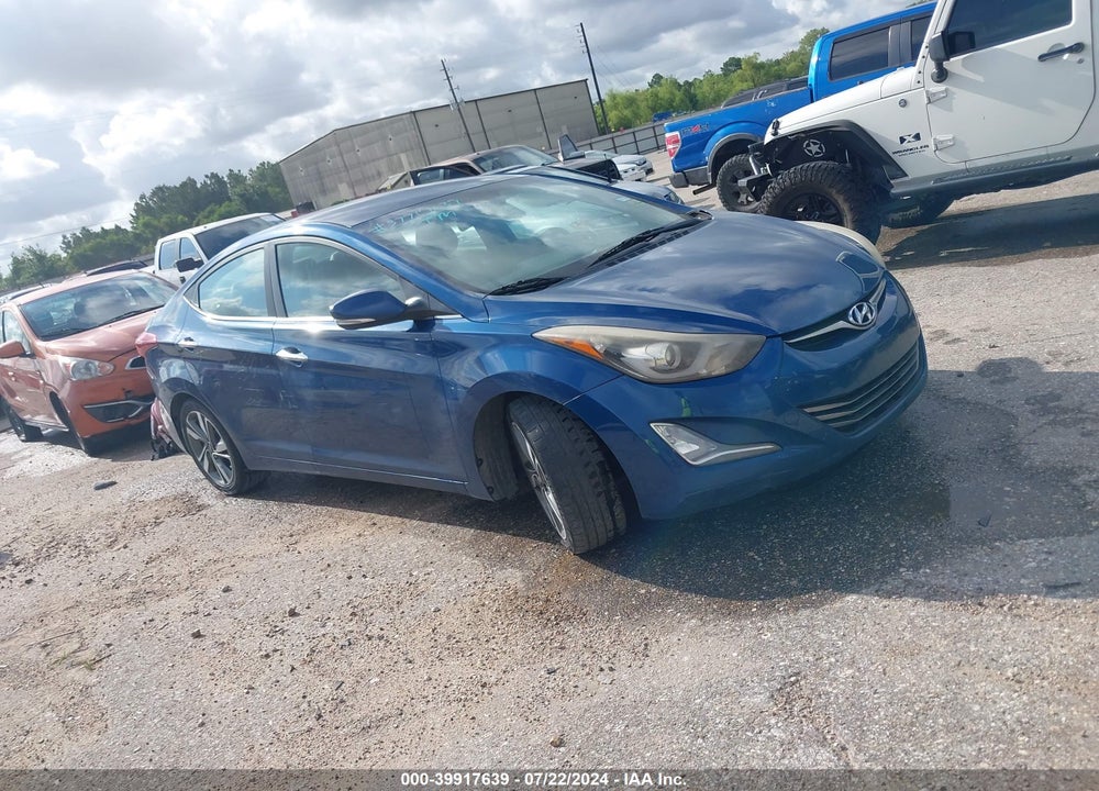 2015 HYUNDAI ELANTRA LIMITED VIN: KMHDH4AE0FU390638