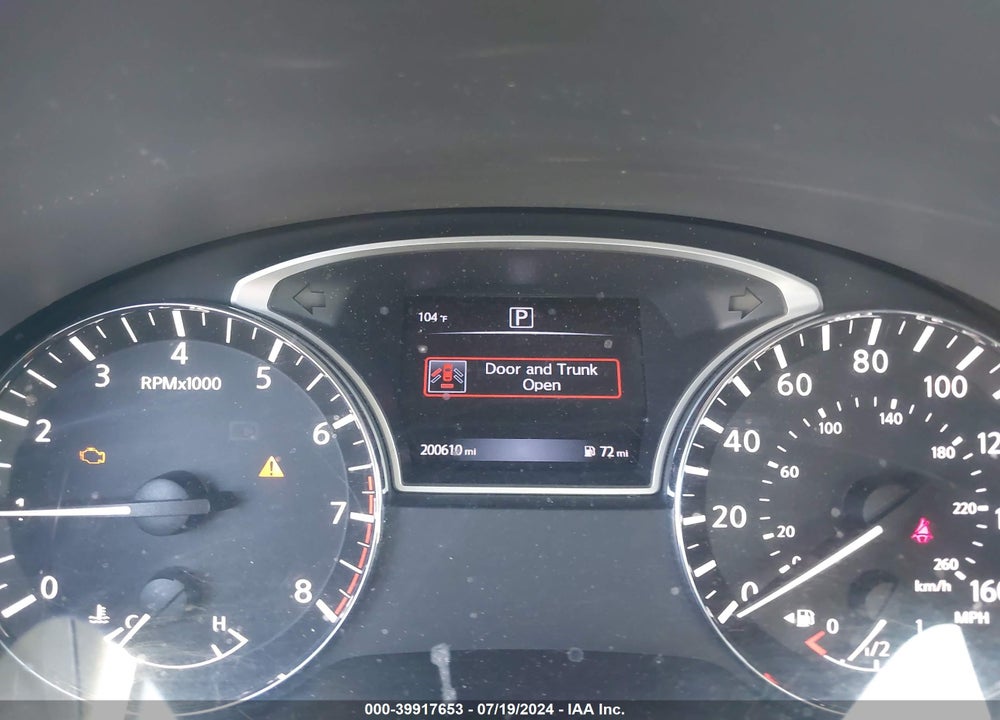 2016 NISSAN ALTIMA 2.5/2.5 S/2.5 SL/2.5 SR/2.5 SV VIN: 1N4AL3AP5GC251734