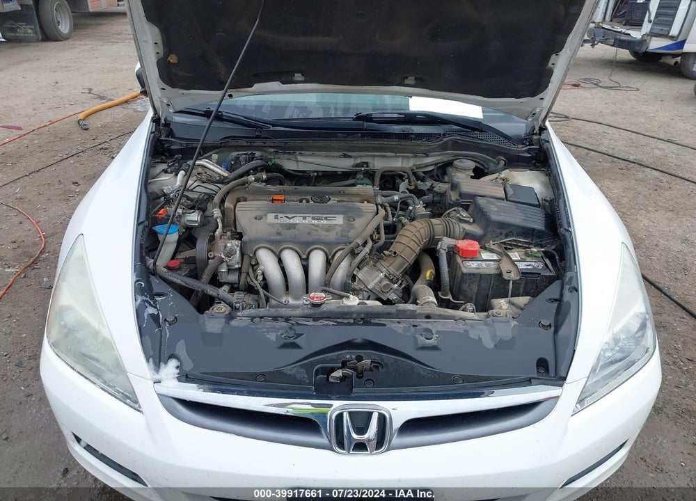 2007 HONDA ACCORD 2.4 EX VIN: 1HGCM56897A000497