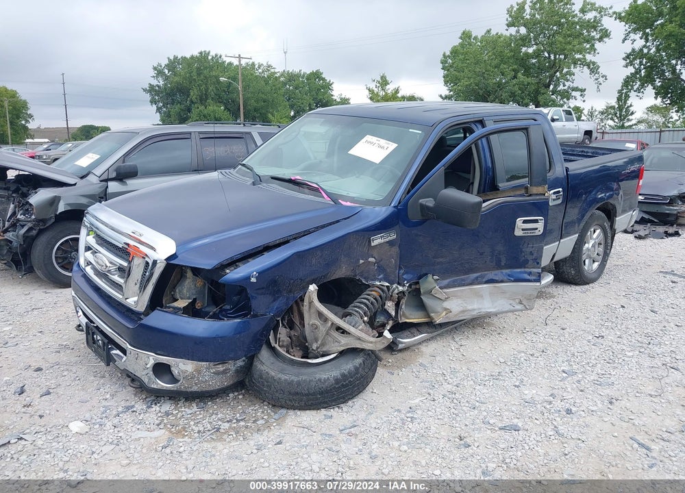 2008 FORD F-150 60TH ANNIVERSARY/FX4/KING RANCH/LARIAT/XLT VIN: 1FTPW14V98FA55810