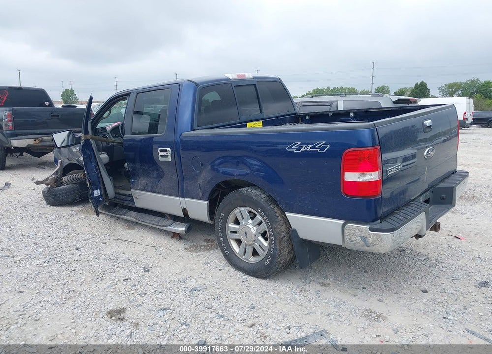 2008 FORD F-150 60TH ANNIVERSARY/FX4/KING RANCH/LARIAT/XLT VIN: 1FTPW14V98FA55810