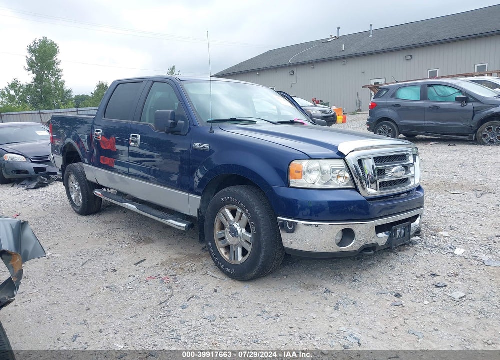 2008 FORD F-150 60TH ANNIVERSARY/FX4/KING RANCH/LARIAT/XLT VIN: 1FTPW14V98FA55810