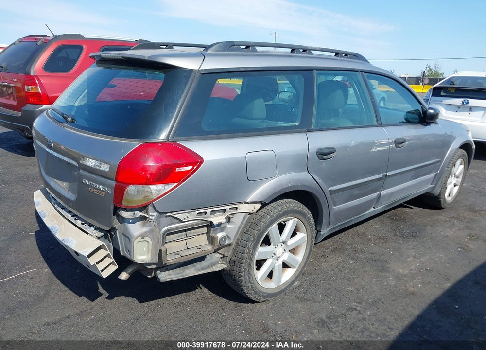 2008 SUBARU OUTBACK 2.5I/2.5I L.L. BEAN EDITION VIN: 4S4BP61C787351339