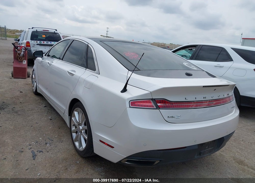 2014 LINCOLN MKZ VIN: 3LN6L2G99ER824194