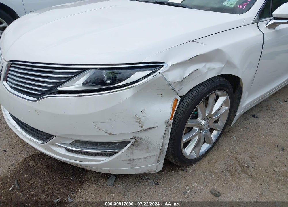 2014 LINCOLN MKZ VIN: 3LN6L2G99ER824194