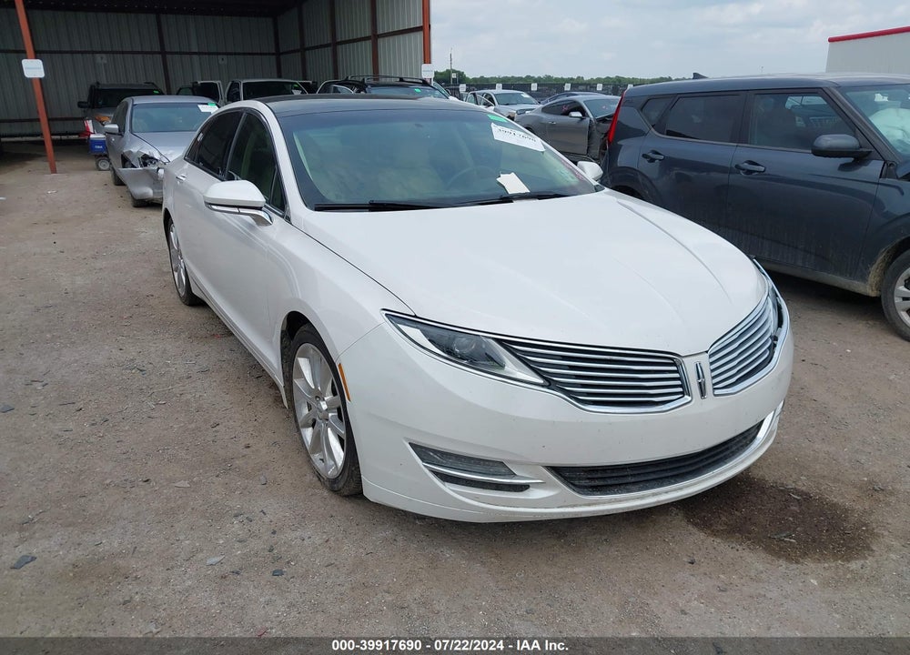 2014 LINCOLN MKZ VIN: 3LN6L2G99ER824194