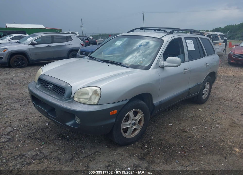 2003 HYUNDAI SANTA FE GLS/LX VIN: KM8SC13D93U476194