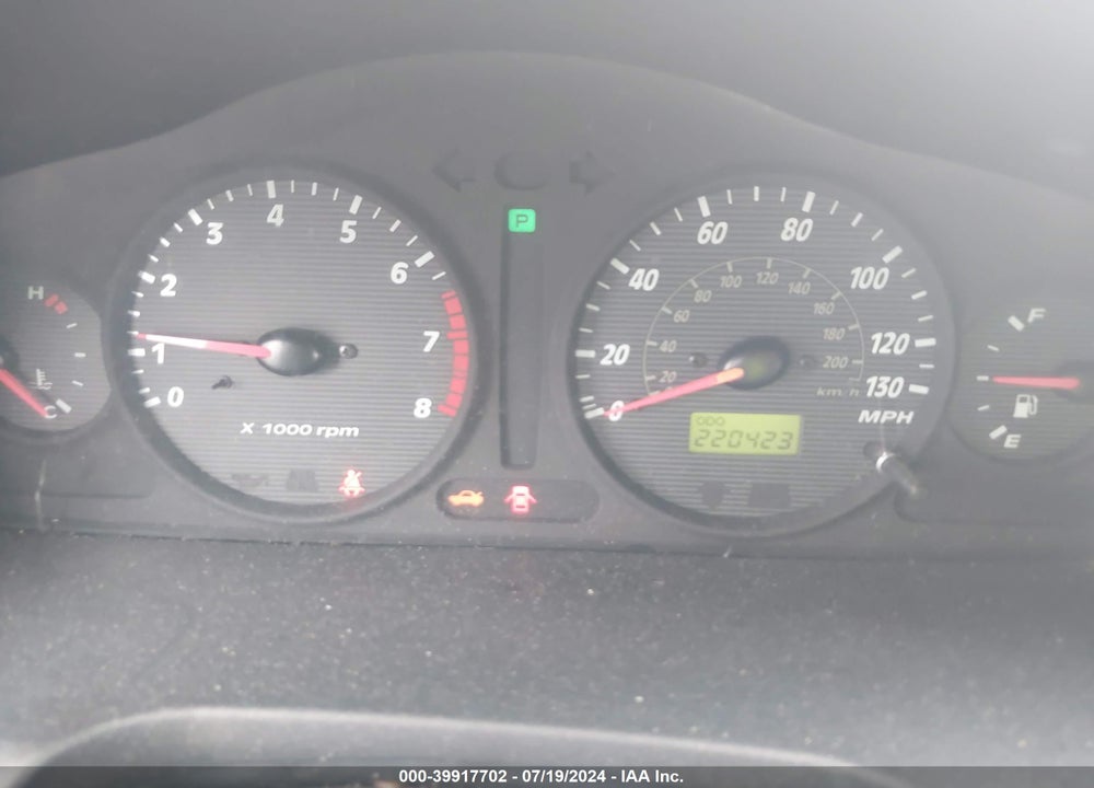 2003 HYUNDAI SANTA FE GLS/LX VIN: KM8SC13D93U476194