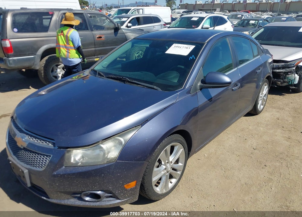 2013 CHEVROLET CRUZE LTZ VIN: 1G1PG5SB7D7281502