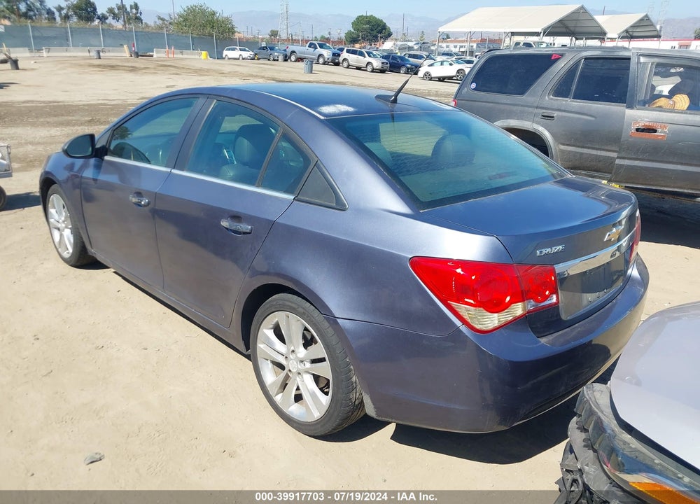2013 CHEVROLET CRUZE LTZ VIN: 1G1PG5SB7D7281502