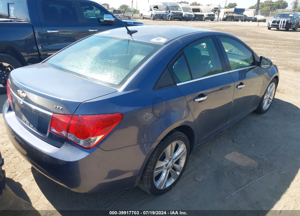 2013 CHEVROLET CRUZE LTZ VIN: 1G1PG5SB7D7281502