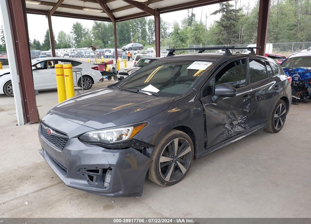 2019 SUBARU IMPREZA 2.0I SPORT VIN: 4S3GTAJ6XK3744415