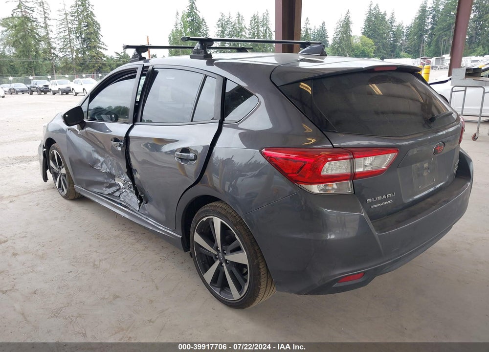 2019 SUBARU IMPREZA 2.0I SPORT VIN: 4S3GTAJ6XK3744415