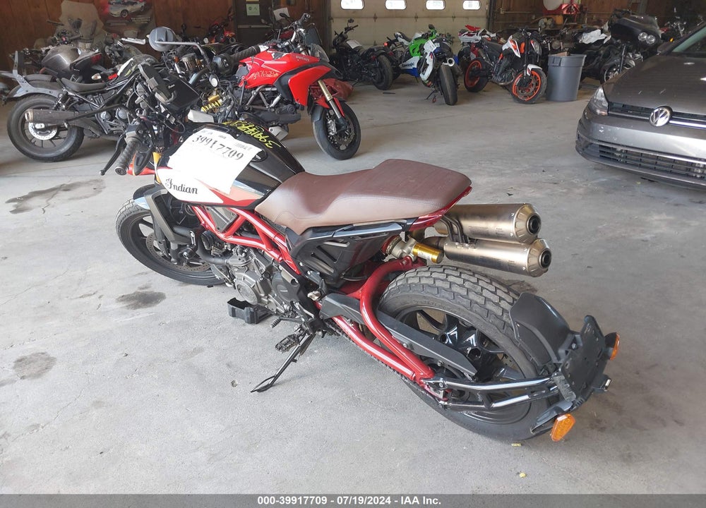 2019 INDIAN MOTORCYCLE CO. FTR 1200 S RACE REPLICA VIN: 56KRTS255K3155609