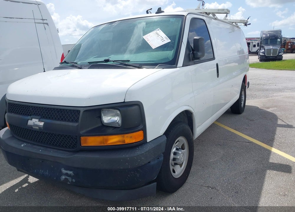 2017 CHEVROLET EXPRESS 2500 WORK VAN VIN: 1GCWGAFF9H1142053