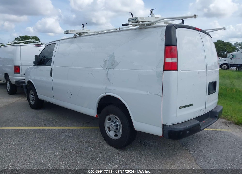 2017 CHEVROLET EXPRESS 2500 WORK VAN VIN: 1GCWGAFF9H1142053