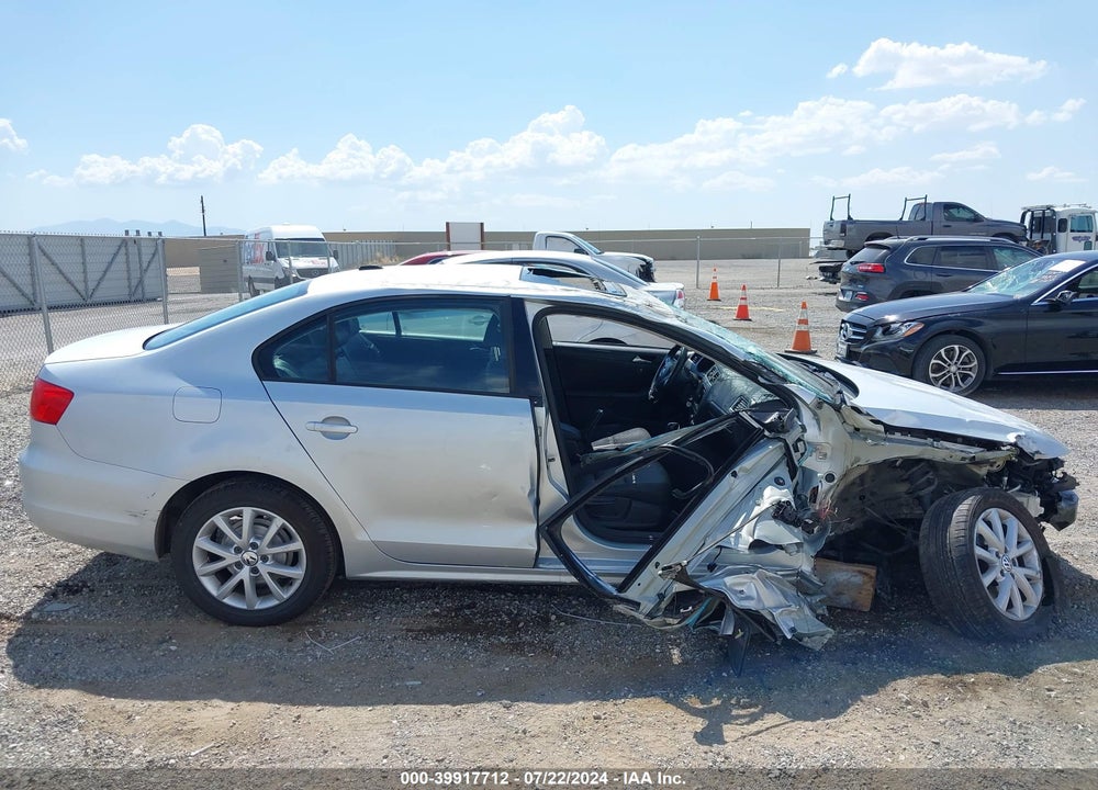 2011 VOLKSWAGEN JETTA 2.5L SE VIN: 3VWDZ7AJ9BM307929