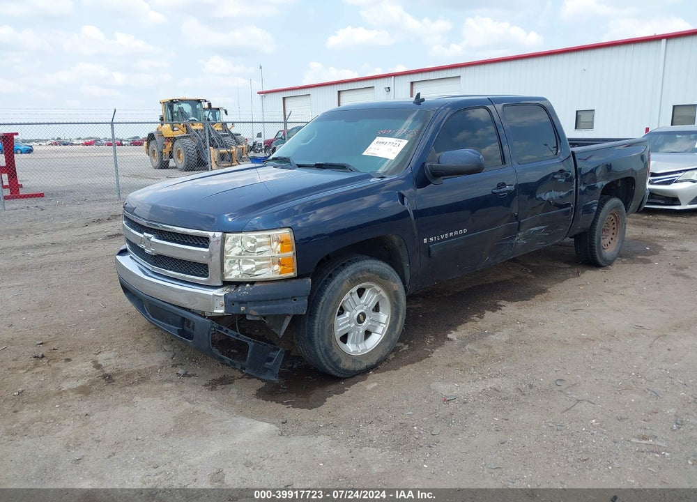 2008 CHEVROLET SILVERADO 1500 LT2 VIN: 3GCEC13J98G213365
