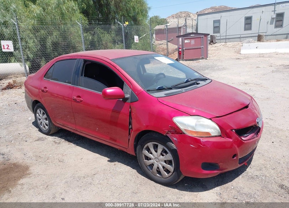 2009 TOYOTA YARIS VIN: JTDBT903691308750
