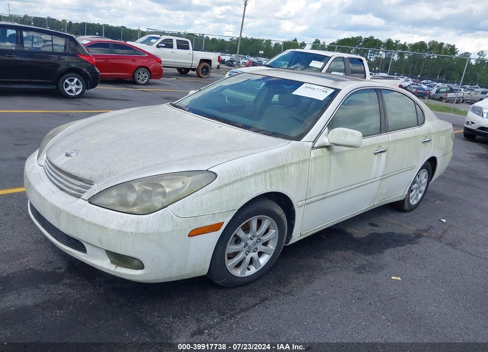 2003 LEXUS ES 300 VIN: JTHBF30G930099877