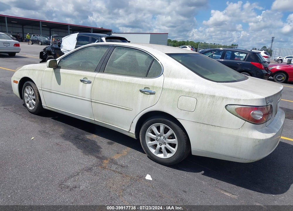 2003 LEXUS ES 300 VIN: JTHBF30G930099877