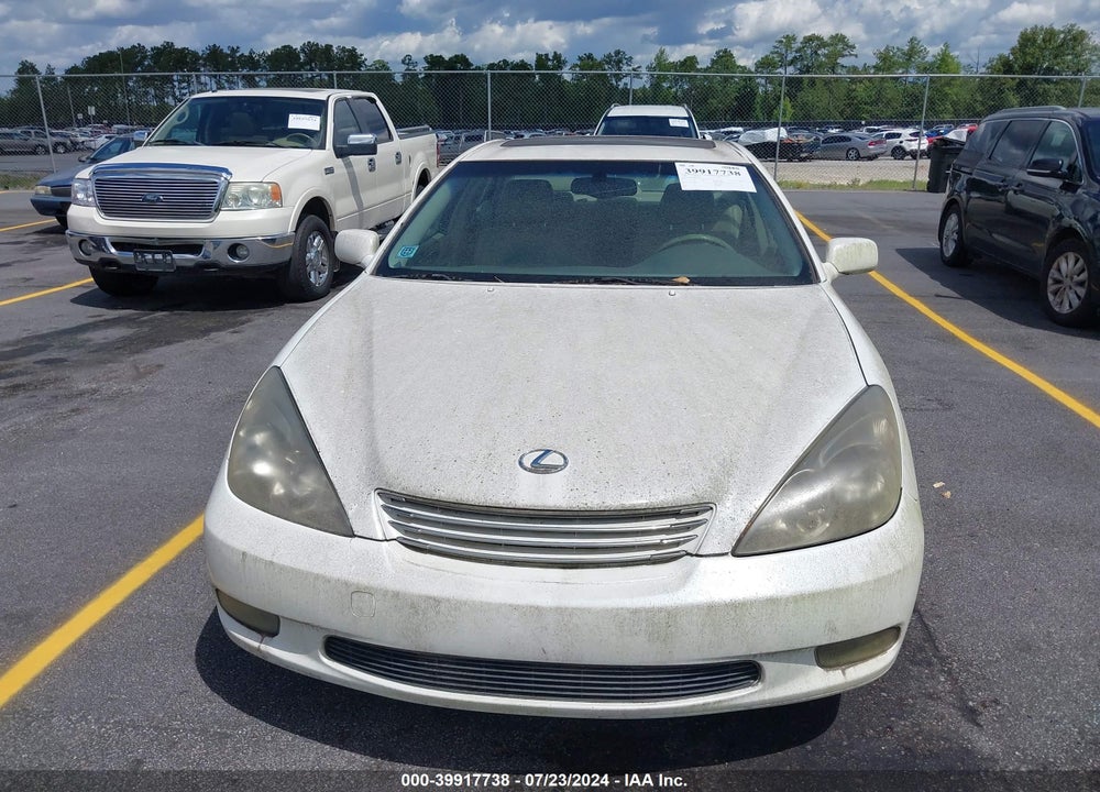 2003 LEXUS ES 300 VIN: JTHBF30G930099877
