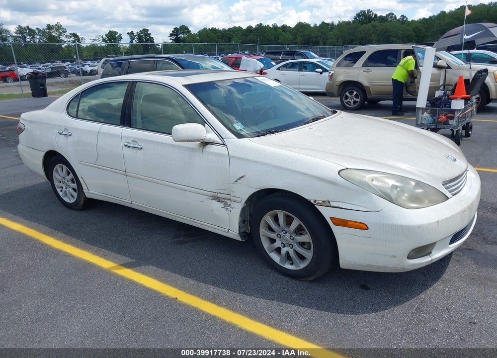 2003 LEXUS ES 300 VIN: JTHBF30G930099877
