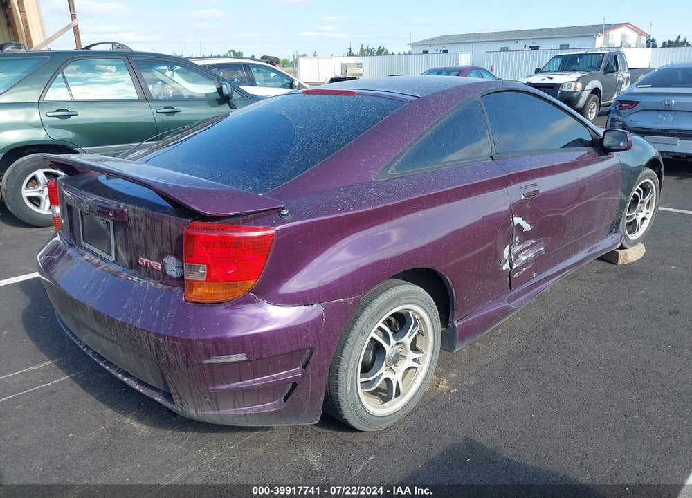 2002 TOYOTA CELICA GTS VIN: JTDDY32T020056980