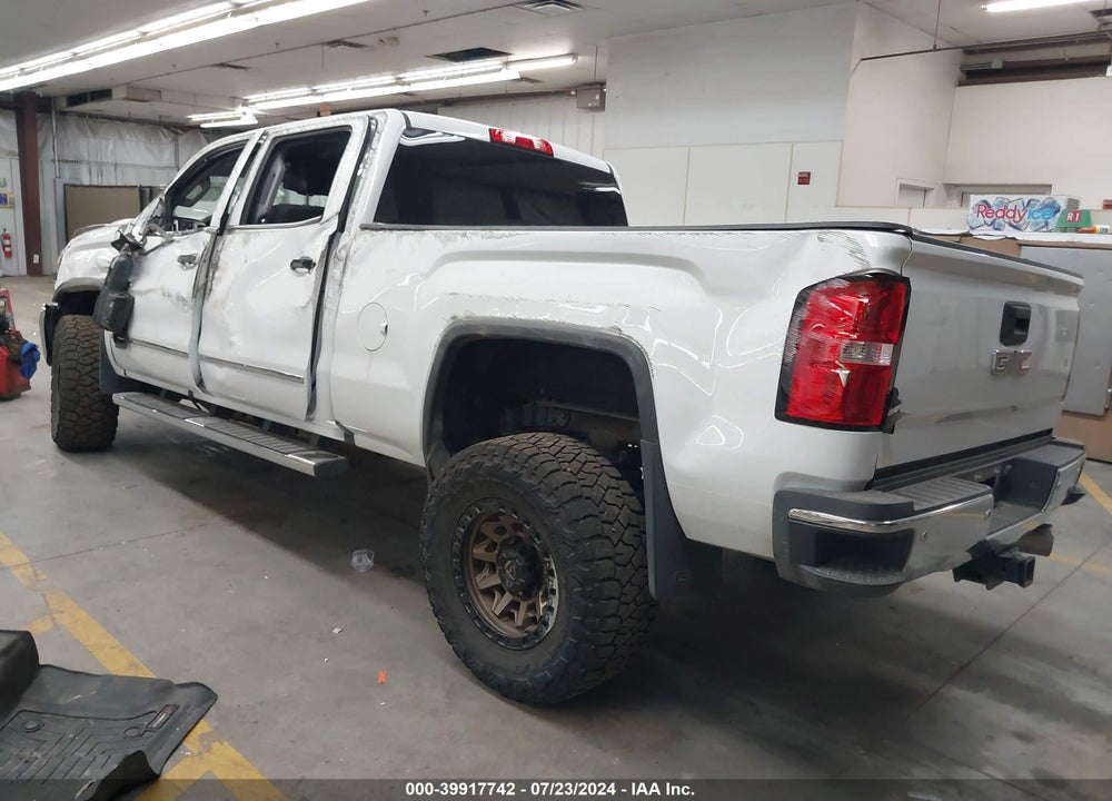 2017 GMC SIERRA 3500HD SLT VIN: 1GT42XCY6HF238269