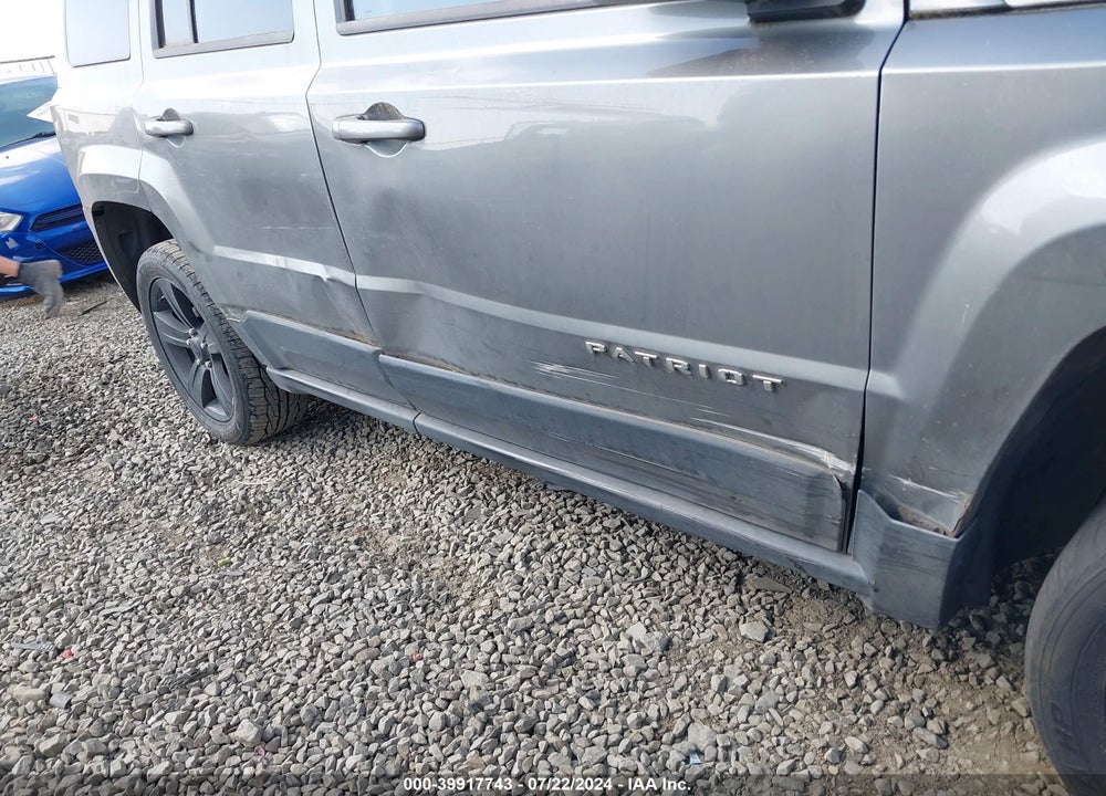 2012 JEEP PATRIOT LATITUDE VIN: 1C4NJPFB8CD706991