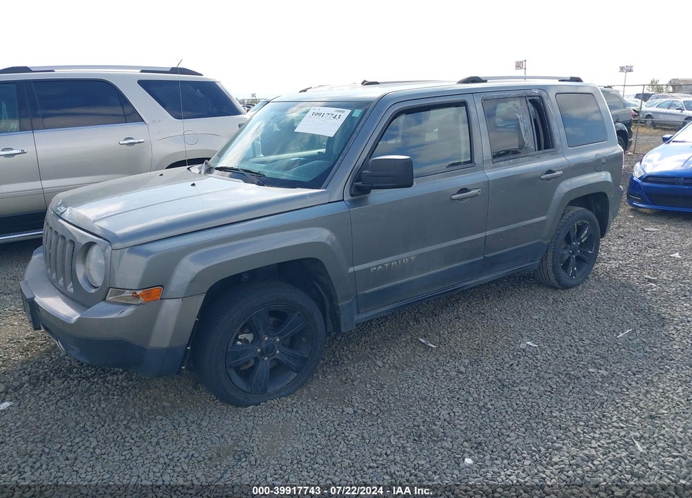 2012 JEEP PATRIOT LATITUDE VIN: 1C4NJPFB8CD706991
