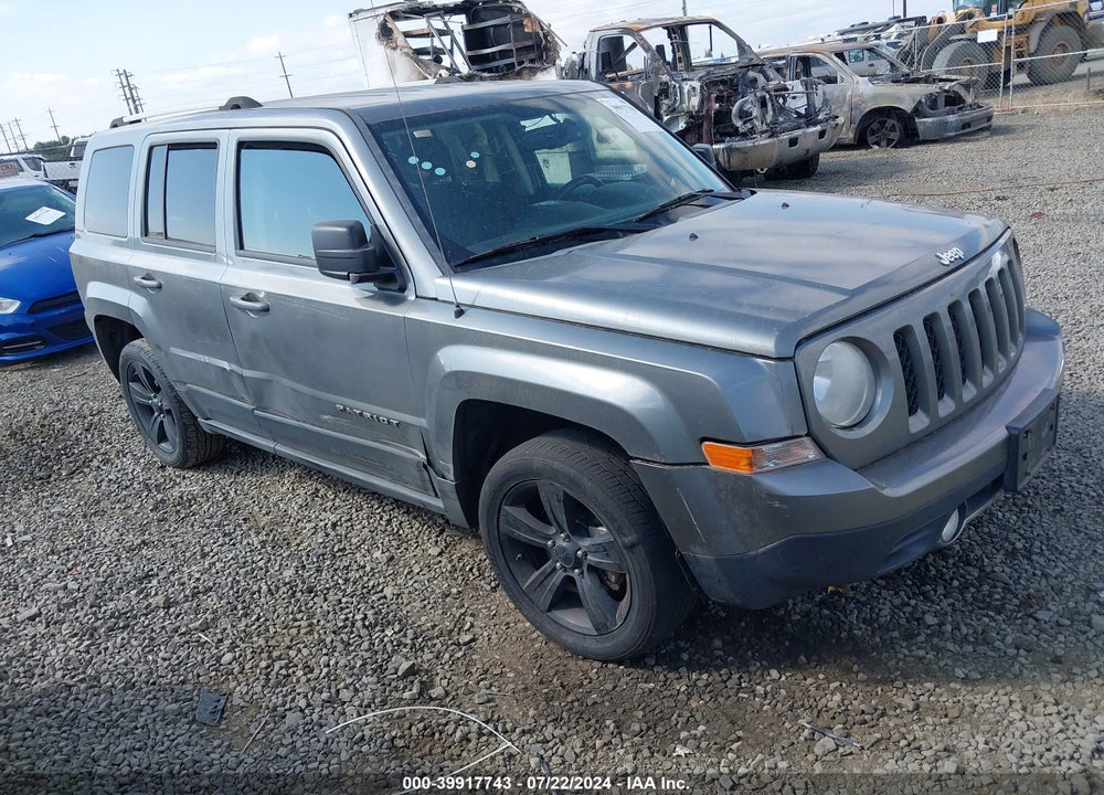 2012 JEEP PATRIOT LATITUDE VIN: 1C4NJPFB8CD706991