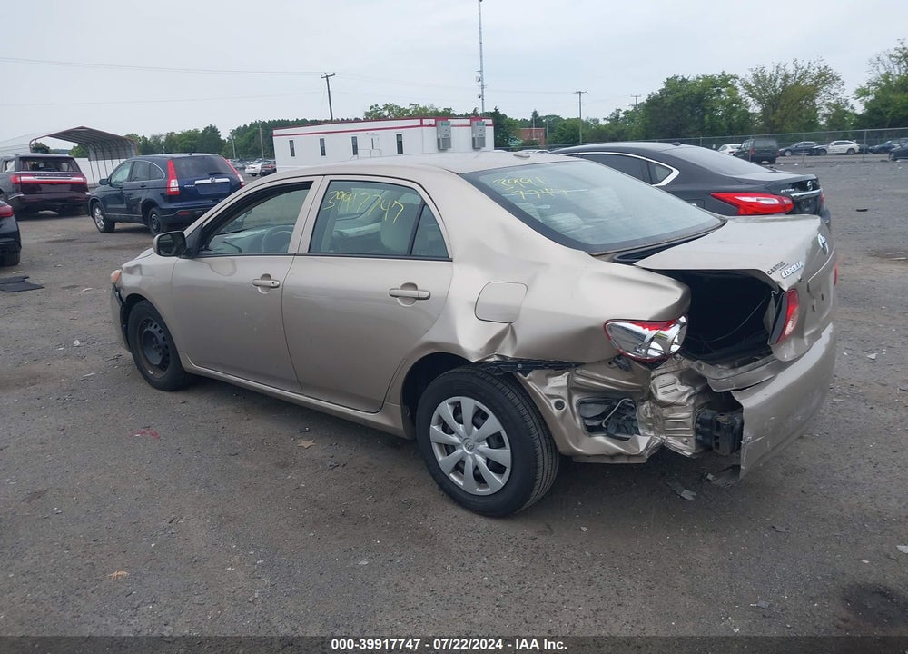 2009 TOYOTA COROLLA LE VIN: 1NXBU40E49Z070201