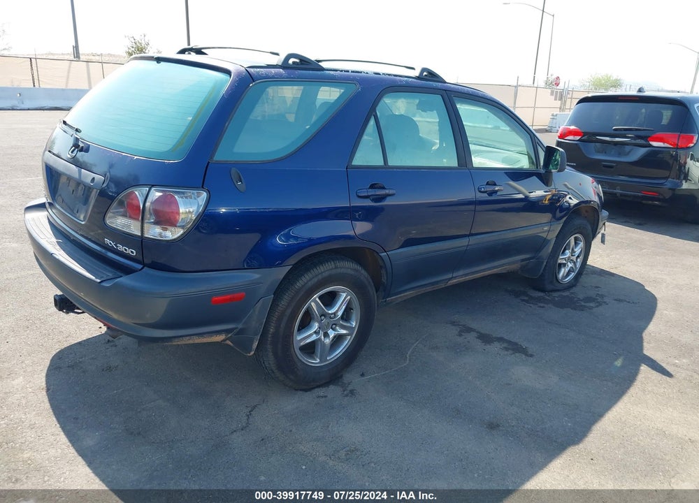 2001 LEXUS RX 300 VIN: JTJHF10U010189502