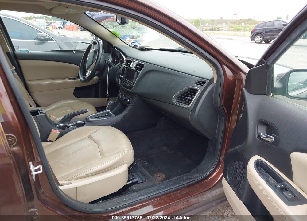 2012 CHRYSLER 200 LIMITED VIN: 1C3CCBCG2CN270853