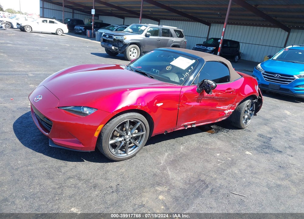2019 MAZDA MX-5 MIATA GRAND TOURING VIN: JM1NDAD77K0307997