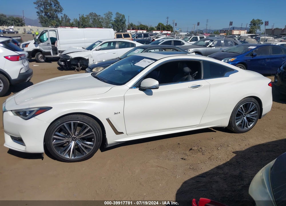 2020 INFINITI Q60 LUXE AWD VIN: JN1EV7EL6LM380500