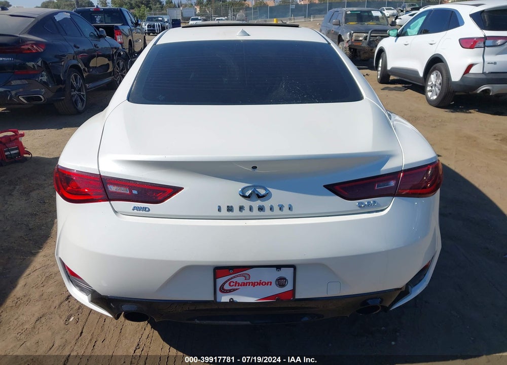 2020 INFINITI Q60 LUXE AWD VIN: JN1EV7EL6LM380500