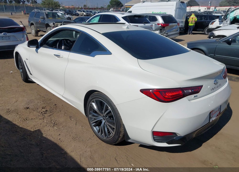 2020 INFINITI Q60 LUXE AWD VIN: JN1EV7EL6LM380500